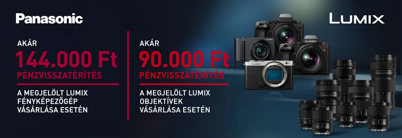 Panasonic Lumix akciók a Fotoplus-nál | Fényképezőgépek kedvezményes áron, plusz Fotoplus előnyökkel