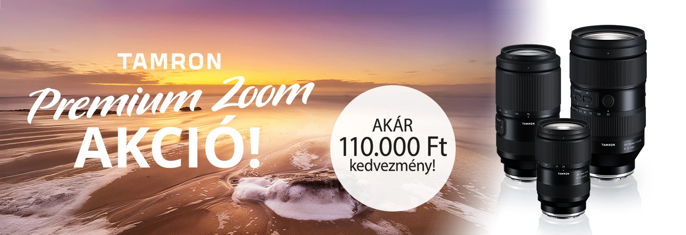 Tamron objektív akció a Fotoplus-nál!