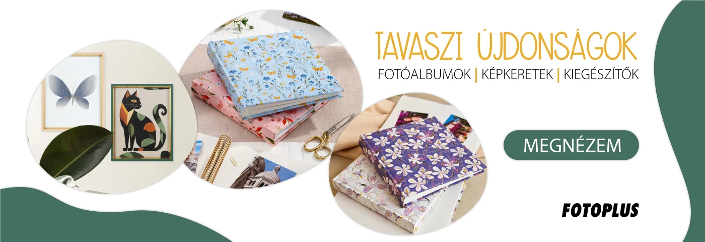Fénykép albumok, képkeretek