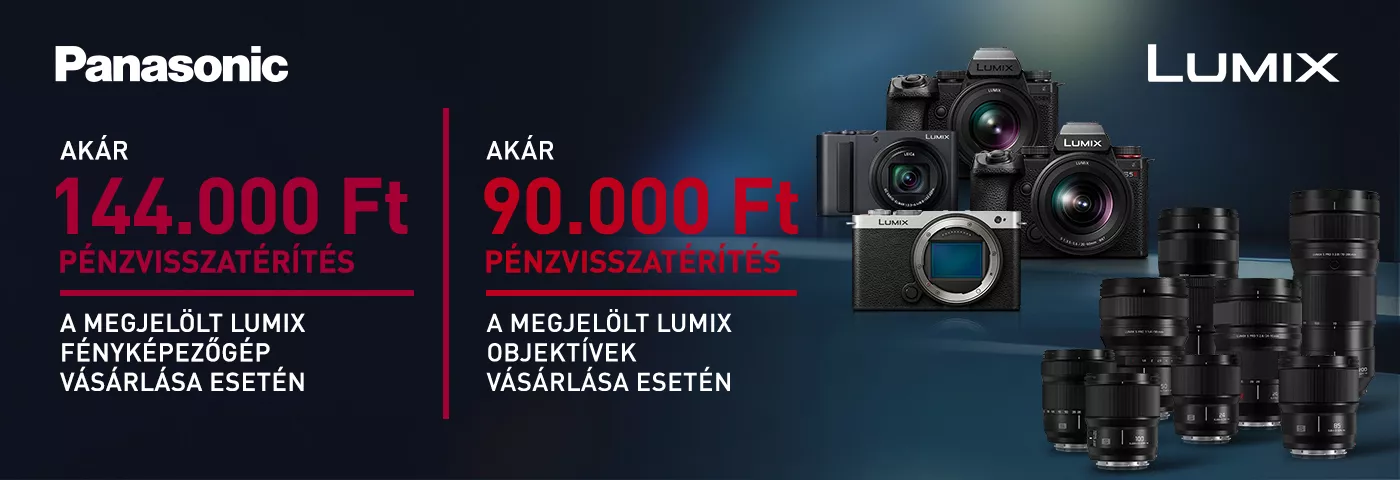 Panasonic Lumix akciók a Fotoplus-nál | Fényképezőgépek kedvezményes áron, plusz Fotoplus előnyökkel