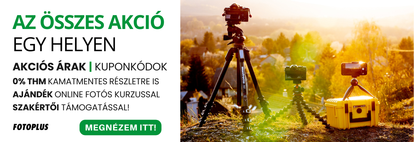 Akciók és kedvezmények itt a Fotoplus-nál!
