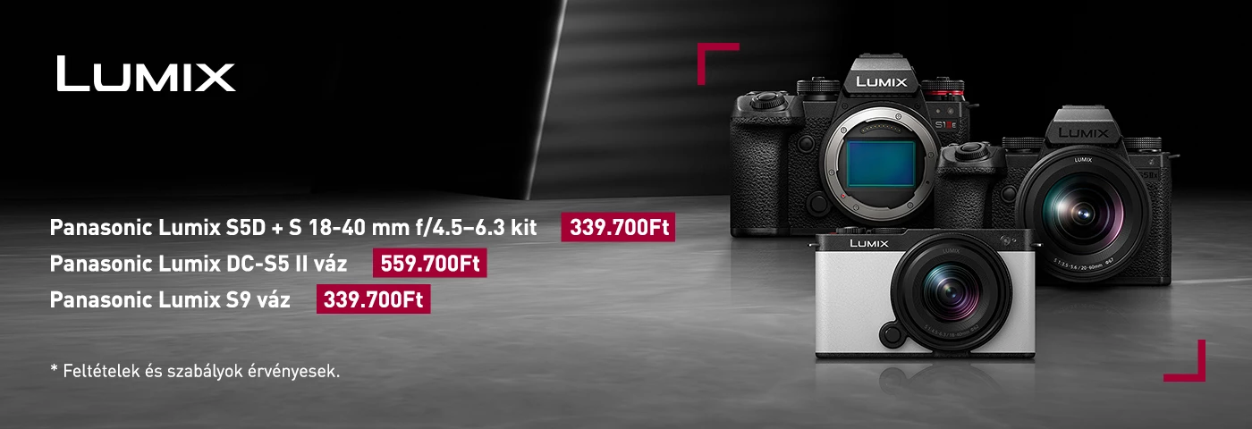 Panasonic Lumix Black Friday Akciók 2025 | Hatalmas kedvezmények | Itt  Fotoplus-nál!