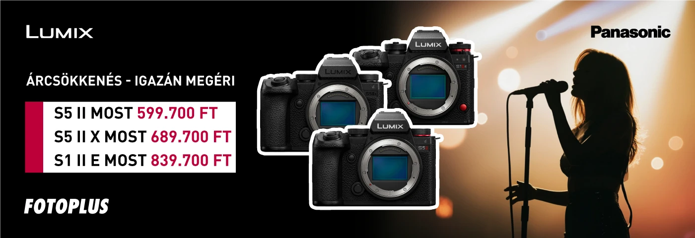 Ácsökkenés: Panasonic Lumix árak jelentős mértékben csökkentek | Itt a Fotoplus-nál!