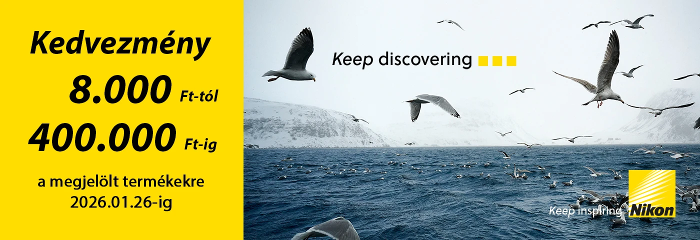 Hatalmas Téli Nikon Kedvezmények a Fotoplusnál! - Több mint 100 Nikon fényképezőgépre, objektívre