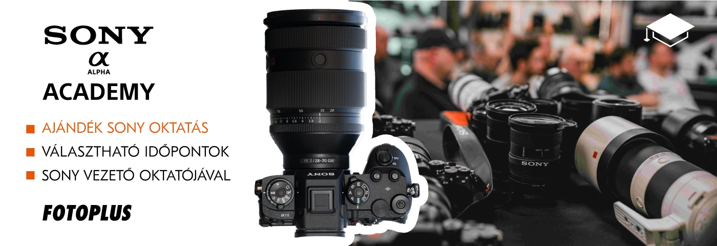 Fotoplus Akadémia Extra - Ajándék Sony oktatás
