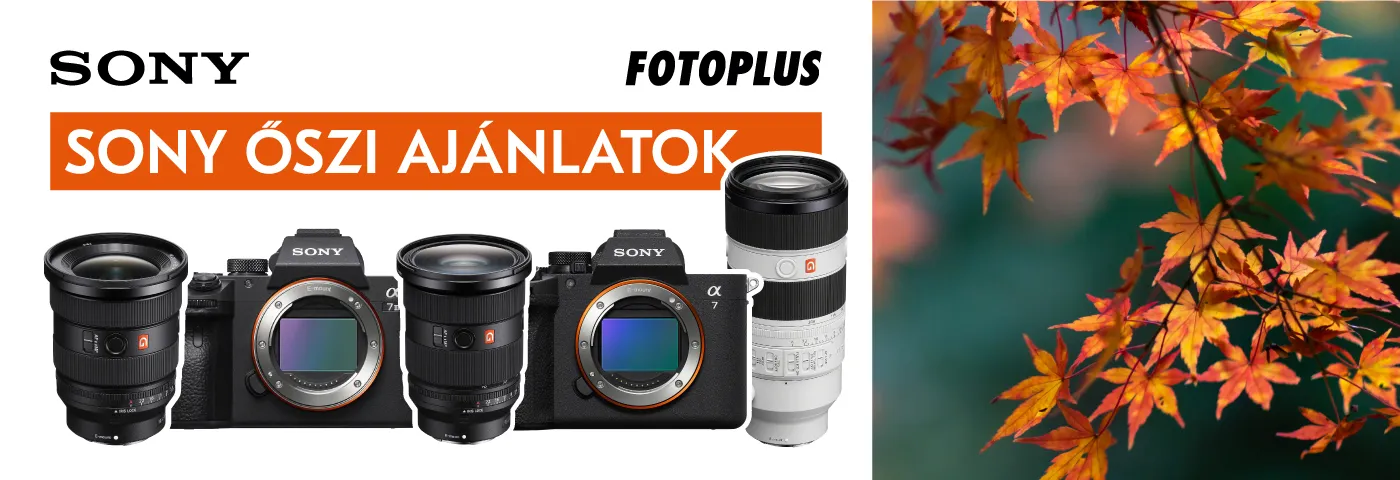 Sony Őszi Ajánlatok - Fotoplus 2026