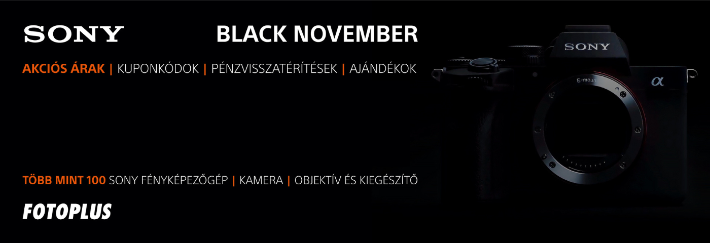 Sony Black November 2025 | Akciós árak, kuponkódok, pénzvisszatérítések, ajándékok... 