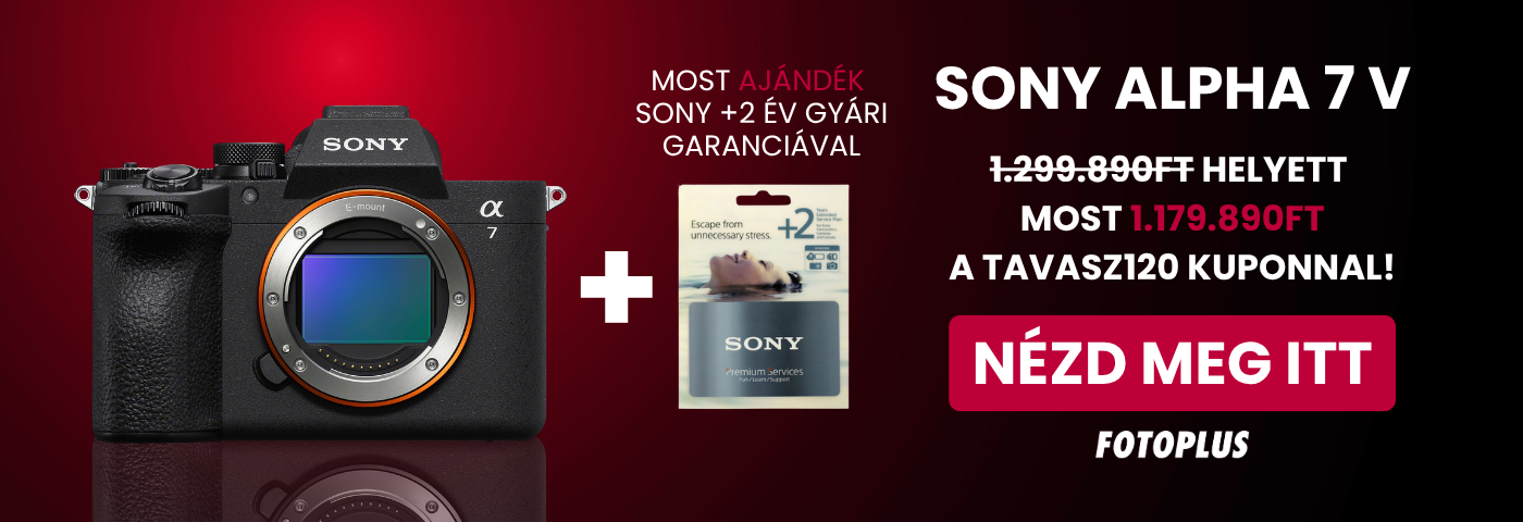 Sony Alpha 7V akció