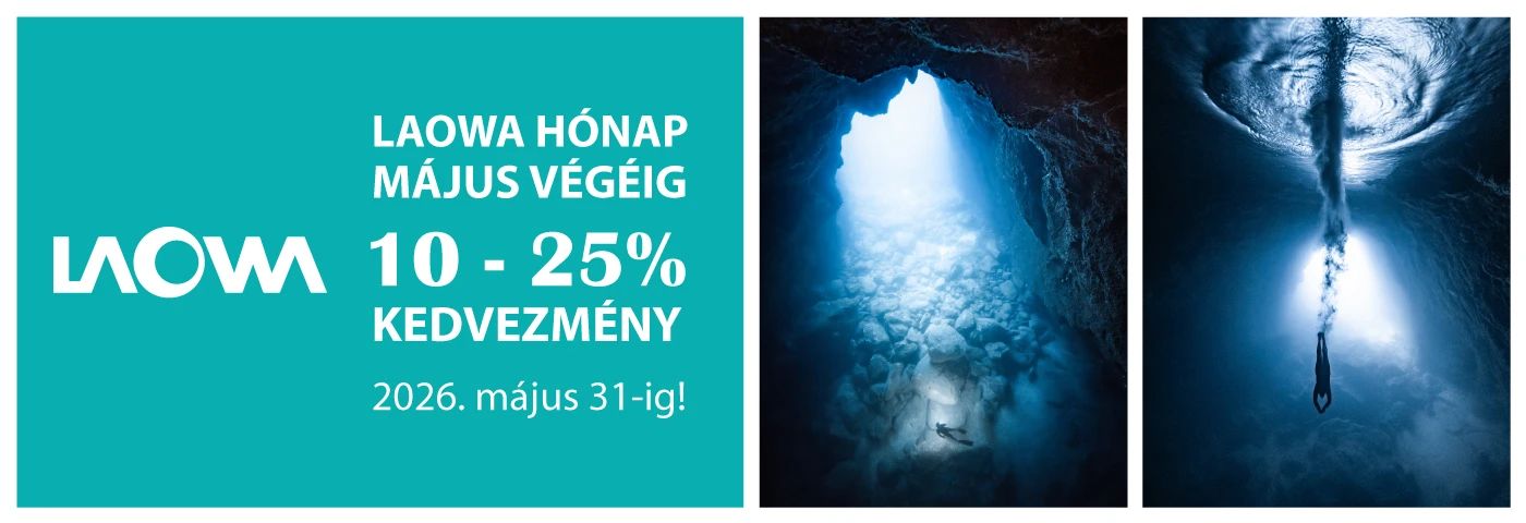 Laowa hónap májusban: 10–25% akció a Fotoplusnál