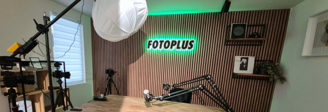 podcast stúdió építés hangtechnika kamera beállítás Fotoplus