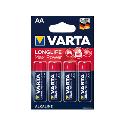 Varta Longlife Max Power 4706 4 db AA ceruzaelem