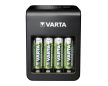 Varta 57687 LCD Plug Charger + 4x2100 mAh akku