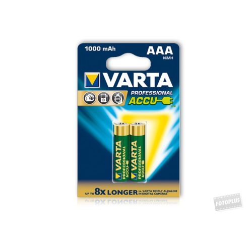 Varta Professional 5703 AAA 1000mAh 2db akku