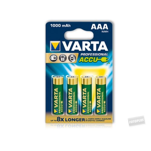 Varta Professional 5703 AAA 1000mAh 4db akku