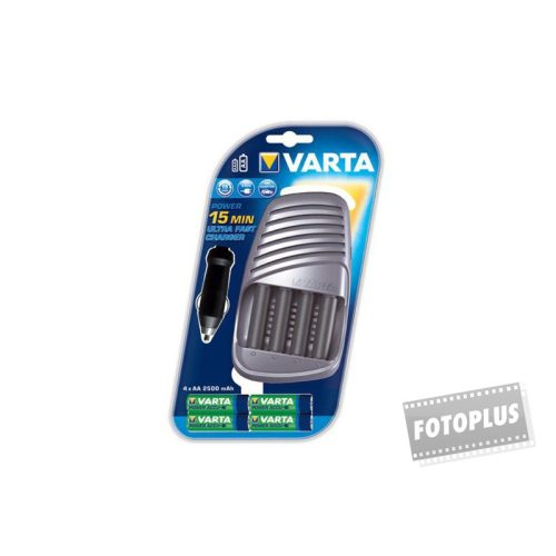 Varta Ultra Fast töltő 4db AA 2500mAh akku