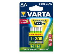 Varta Ready to Use 5716 AA 2600mAh 2db előtöltött akku
