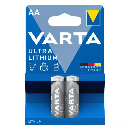Varta Ultra Lithium AA / LR06 elem - BL2