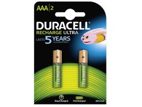 Duracell HR3 NiMH 850mAh AAA 2db akku