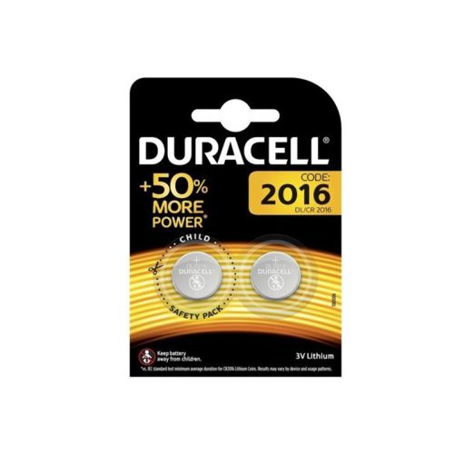 Duracell DL2016 duola Lithium elem