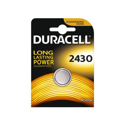 Duracell DL 2430 lithium elem 3v