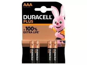 Duracell MN 2400 plus in B4 LR03 AAA elem