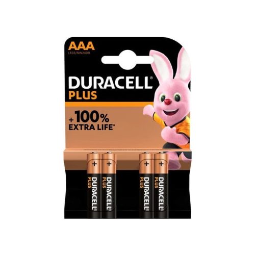 Duracell MN 2400 plus in B4 LR03 AAA elem