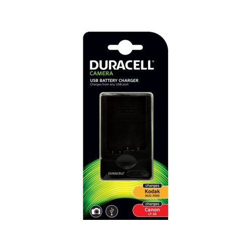 Duracell Canon LP-E8 töltő USB kábellel