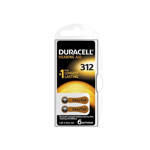 Duracell DA 312 (IN B6) hallókészülék elem