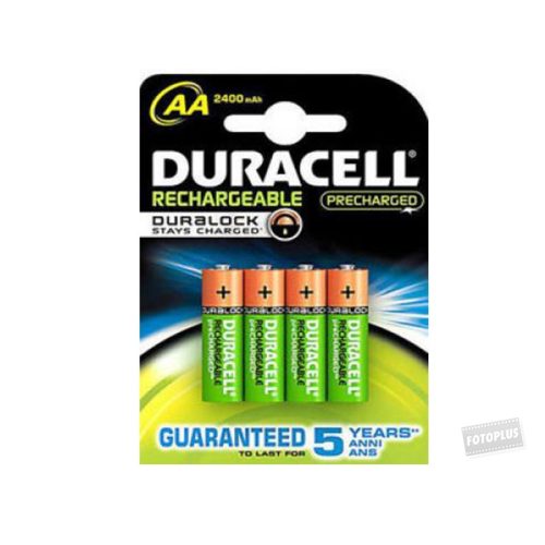 Duracell Stay Charged AA akku 2500 mAh 4db-os csomag