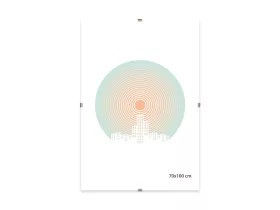 Clip keret 70x100 cm