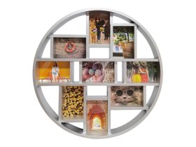 Henzo Discus képgaléria 9db 10x15 képhez ezüst