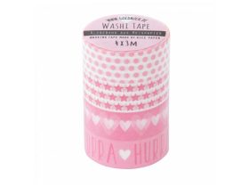 Goldbuch Dekor ragasztószalag - HURRA rózsaszín