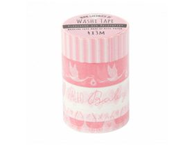 Goldbuch Dekor ragasztószalag - BABY rózsaszín