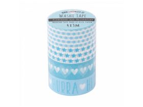 Goldbuch Dekor ragasztószalag - HURRA kék