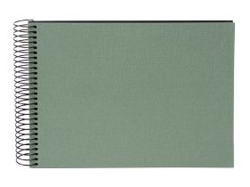   Goldbuch Bella Vista Spirál Fotóalbum 40/24x17 Pasztell Sötétzöld