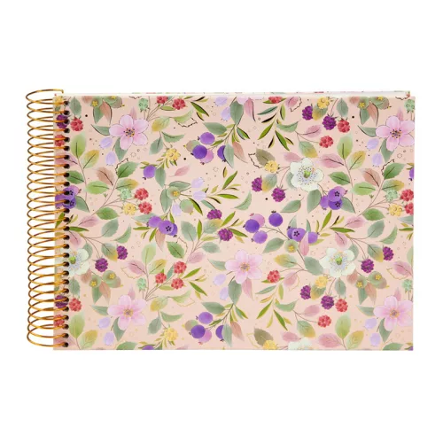 Goldbuch Blissful Blossom 40/24x17 Spiral Album Mango