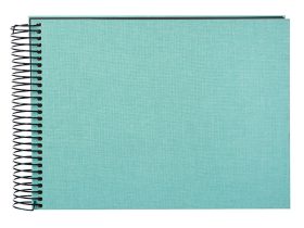 Goldbuch Bella Vista Spirál Fotóalbum 40/24x17 Türkiz