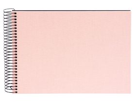   Goldbuch Bella Vista Spirál Fotóalbum 40/24x17 Pasztell Rózsaszín