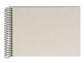   Goldbuch Bella Vista Spirál Fotóalbum 40/24x17 Homokszürke