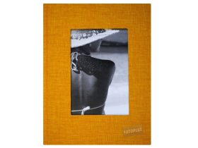 Goldbuch Linen 12/13x18 fotóalbum sárga