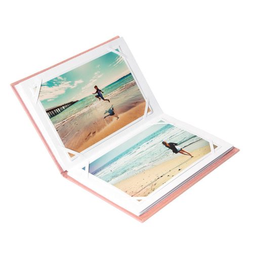 Goldbuch Mini Click Leporello Album Pasztell rózsaszín