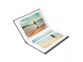 Goldbuch Mini Click Leporello Album Szürke
