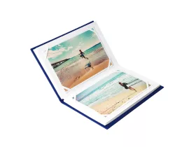Goldbuch Mini Click Leporello Album Kék