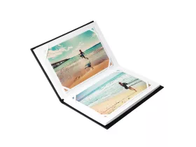 Goldbuch Mini Click Leporello Album Fekete