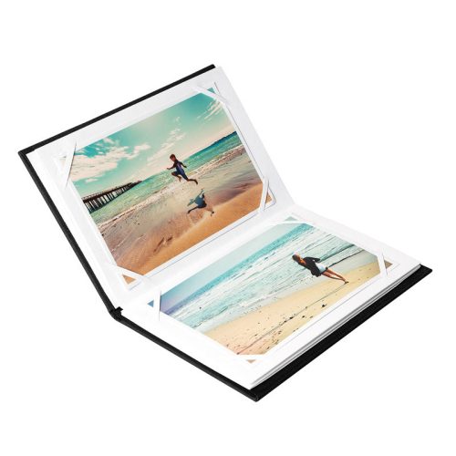 Goldbuch Mini Click Leporello Album Fekete