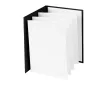 Goldbuch Mini Click Leporello Album Fekete