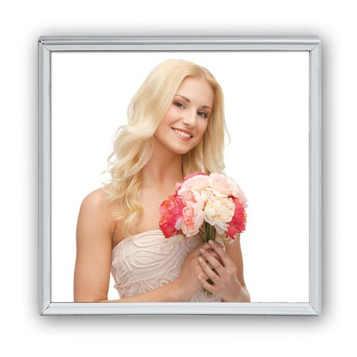 ZEP Silver 20x20 Metal Photoframe