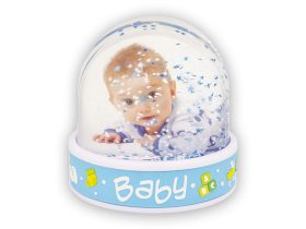 Zep photo globe BABY blue 6,5x6,2 cm