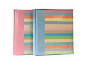 Fotoplus Baby Stripes fotóalbum 20/25,8x28 öntapadós