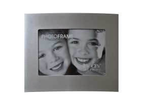 Fotoplus domború fém képkeret 6,5x9cm fekvő ezüst